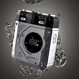 Mini Afeitadora Eléctrica Giratoria Inteligente y Portátil para Hombres Recargable por USB Tipo C a Prueba de Agua IPX7 - Product Image 6