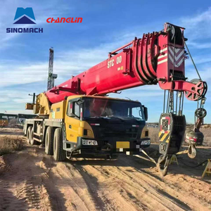 90% Neuwertige Gebrauchte Hebeausrüstung 80 Tonnen STC800T5 Gegengewicht Gebrauchter LKW-Kran für SANY - Product Image 1