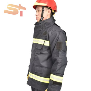 Traje de Bombero Europeo Resistente al Fuego, Color Naranja, con Certificado para Niños, <span class=keywords><strong>Garena</strong></span> Bristol Car Wildland - Product Image 2