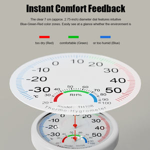 סיטונאי עיצוב חדש כלי אפייה תנור מיוחד פלסטיק מדחום העליון המוכר תנור חשמלי מכאני מד חום מכאני הרכבה - Product Image 4