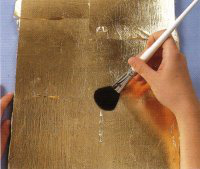 1.5 kg/set vernis à base d'huile pour la dorure à la feuille d'or Art le cadre de revêtement supérieur huile de protection dorée au plafond