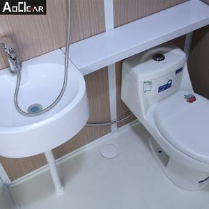 Outdoor Indoor Hotel <strong>Ready</strong> <strong>Made</strong> Prefab All in One Pods <strong>Bathroom</strong> Unit Complete Shower Rooms With Toilet - Product Image 3