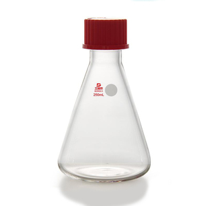Frasco Erlenmeyer de vidrio borosilicato con cubierta de tornillo 100mL 250ml 500ml <span class=keywords><strong>1000ml</strong></span> Frasco cónico de capacidad con cubierta de rosca externa - Product Image 2