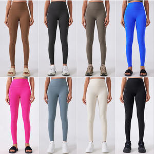 Leggings da Donna Taglie Forti Morbidissimi a Vita Alta per Allenamento e Yoga Pantaloni Sportivi ad Asciugatura Rapida SQ191 - Product Image 3