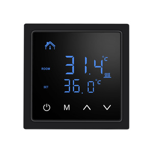Electric Floor Heating <b>Thermostat</b> Digital Display 28A 16A White No Wi-Fi Remote <b>Control</b> Home HVAC System - Product Image 2