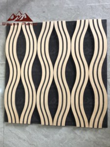 Panneaux acoustiques pré-collés Wayon, auto-adhésifs, insonorisants, décoratifs en feutre pour hall d'hôtel, faciles à poser - Product Image 4