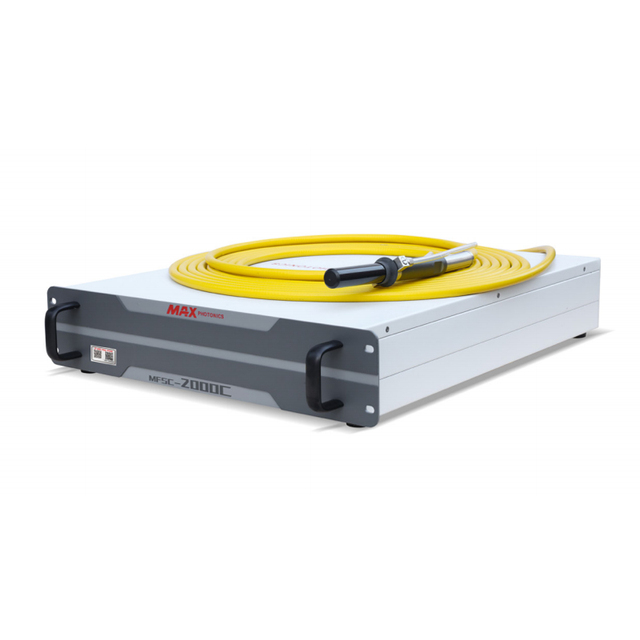 MAX High Power Single Module Continuous Wave (CW) 2000W Fiber Laser Source Water-Cooled for Laser Cutting Welding Machine