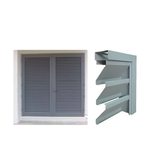 Finestre in alluminio uragano otturatore uragano tifone persiane tapparelle tapparelle - Product Image 1