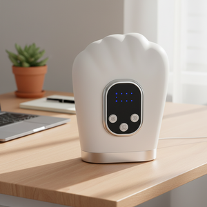 Kabelloses Handmassagegerät mit Wärmefunktion Elektrisches Handmassagegerät für Arthritis Luftkompression Verbessertes Handflächen- und Handmassagegerät - Product Image 5