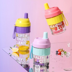 Bouteille d'eau saine et propre de 500 ml, portable, pour les étudiants, les sports de plein air - Product Image 1