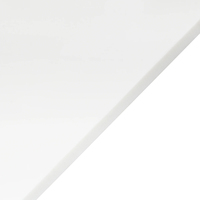Plaque de protection (pickguard) blanche 1 pli à 10 trous pour guitare basse J, pour guitare électrique jazz 4 cordes