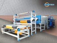 Ligne de revêtement textile professionnelle pour la lamination et la finition de précision des tissus pour les vêtements et les matériaux techniques