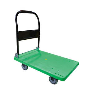 Industrial 300kg Plataforma plegable Carro de mano Rueda Almacén al aire libre Caja de plástico de goma Herramientas Plástico de PVC plegable - Product Image 3