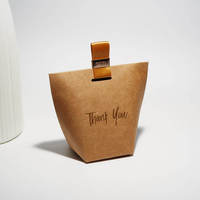 Caja de Papel Reciclable con Estampado Dorado de Lujo para Recuerdos de Boda con Velas para Invitados - Personalizable