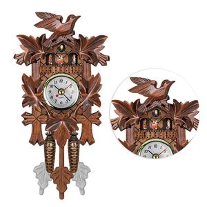 Modello Vintage cuculo orologio da parete creativo 3D Art singolo volto stile di Design per la sala da pranzo eccellente decorazione per la casa - Product Image 1