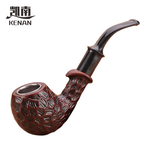 Kenan Resin Tobacco Pipe Bent Shape Portable Filter Pipe For Smoking - Product Image 4