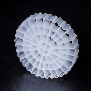 <span class=keywords><strong>HDPE</strong></span> nhựa nổi mbbr Bio Lọc phương tiện truyền thông cho xử lý nước thải mật độ cao vật liệu polyethylene - Product Image 1