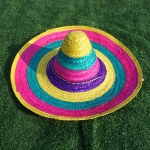 Chengfei Hot Bán thiết kế độc đáo Mexican Fiesta sombrero sombrero hat nhiều màu Giá cả cạnh tranh mũ rơm - Product Image 1