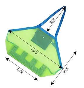 Huayi large beach bag laundry bag mesh bag