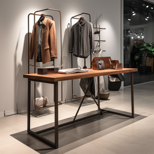 Hochwertige Tischbekleidung Rollen-Vorführungen Halter Nisttische für Kleidungsanlage Produkt-Vorführungsständer Tische - Product Image 4