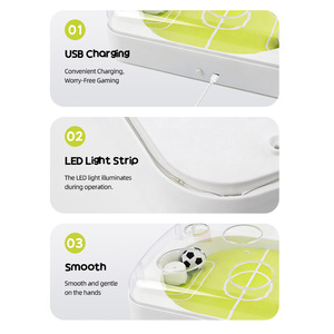 Jouet de football intelligent pour chat, balle interactive activée par le mouvement pour jouer en intérieur et stimuler la mentalité - Product Image 3