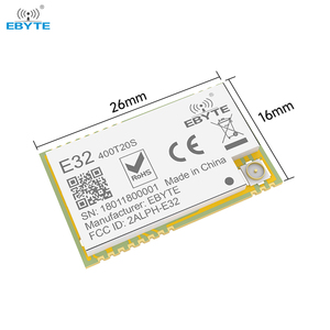 โมดูลส่งข้อมูลไร้สาย Ebyte ODM E32-400T20S-V2.0 LoRa กำลังส่งต่ำ ใช้พลังงานน้อย  แบบกระจายสเปกตรัม 20dBm 433MHz - Product Image 2