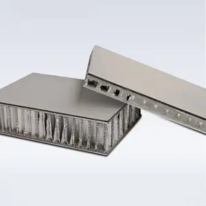 Panel de panal de aluminio grano de madera Marina 50mm panel de panal de aluminio marino 50mm