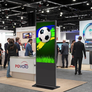 32/43 inch tầng thường vụ tương tác màn hình cảm ứng <span class=keywords><strong>kiosk</strong></span> bảng quảng cáo với điện dung hiển thị cho thang máy giáo dục sử dụng - Product Image 1