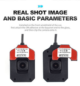 Telecamera di Assistenza alla Guida Frontale ad Alta Definizione 1080P con Schermo Diviso, Grandangolare, CCD, Impermeabile IP68, Visione Notturna Starlight per Autobus - Product Image 2