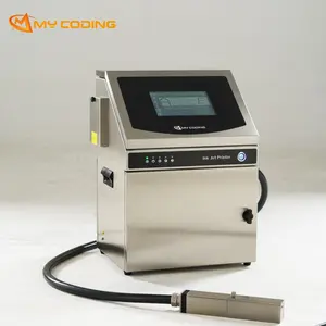 Impressora de jato de maquiagem chinesa, codificador de codificação e marcação de data de expiry para limpeza de solvente
