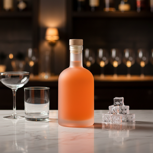 Bouteille en verre de 100 ml, givrée, mate, prête à l'emploi, pour vodka, gin, rhum, tequila, whisky, <span class=keywords><strong>spiritueux</strong></span>, avec bouchon - Product Image 6