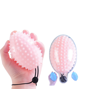 Pelota <span class=keywords><strong>de</strong></span> Ejercicio <span class=keywords><strong>de</strong></span> Mano para Rehabilitación y Masaje Suave, Entrenamiento <span class=keywords><strong>de</strong></span> Fuerza <span class=keywords><strong>de</strong></span> Agarre <span class=keywords><strong>de</strong></span> Cuatro Dedos TPR, Ejercicio Físico Integral - Product Image 3