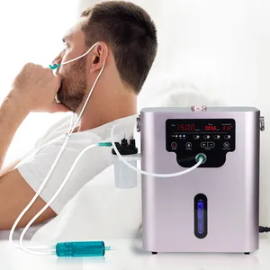 Suyzeko portátil 1500ml máquina de inhalación de hidrógeno molecular generador H2 PEM electrolizador inhalador de gas de hidrógeno para la salud pulmonar