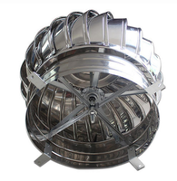 Ventilateur de Toit Éolien Automatique de Forme Sphérique, Sans Moteur, 500 mm 600 mm 800 mm