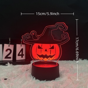 Halloween Pumpkin Lantern LED <b>String</b> <b>Light</b> Skeleton Lamp for Holiday Party Decorative Lighting - Product Image 2