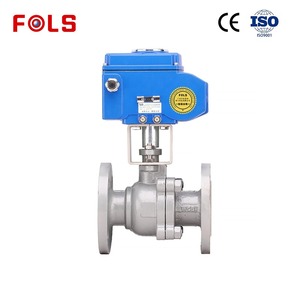 Válvula de Bola con Brida Tipo On/Off DN50 AC220V/DC24V para Agua, Personalizable OEM, Acero Inoxidable 304 - Product Image 4