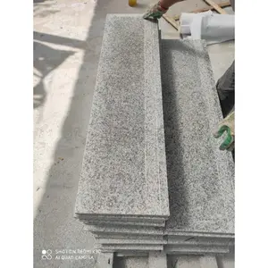광택 안티 슬립 중국 가장 저렴한 라이트 그레이 G602 화강암 계단 단계 가격 - Product Image 1