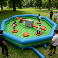 EASYFUN Machine gonflable Wipeout Meltdown personnalisée en usine Buygame pour usage commercial et extérieur Jeu Last Man Standing