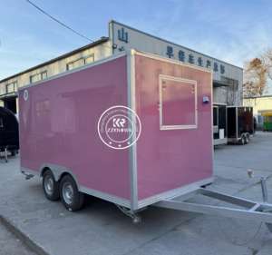 Remorque de restauration mobile personnalisée pour la vente de nourriture de rue, <span class=keywords><strong>camion</strong></span> de restauration rapide, remorque de traiteur pour les activités commerciales en extérieur - Product Image 5