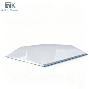 Event Dance Floor Easy Install Dance Flooring Modular White Interlocking Plywood Dance Floor - Product Image 1