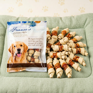 Snack per Cani a Forma di Osso di Pollo, Masticabili, Personalizzabili, Naturali, al Gusto di Latte, per Addestramento - Product Image 6