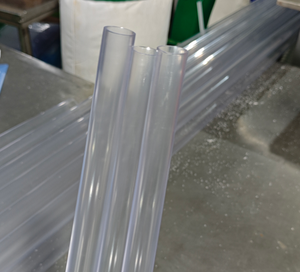 Profissional Duro Transparente Cilindro Tubo De Plástico Transparente Recipiente De Embalagem De Plástico Transparente Tampa Branca Processamento De Corte Personalizado - Product Image 4