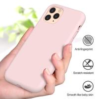 Coque de téléphone antichoc en silicone liquide souple avec logo couleur personnalisé pour iPhone 18 17 16 15 14 13 Pro Max
