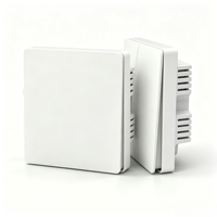 Carcasa de Plástico para Interruptor Inteligente Personalizado OEM, Moldeo por Inyección de Precisión, Revisión DFM Gratuita, Servicio Integral de Moldeo y Producción en Masa