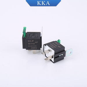 Bộ rơle cầu chì ô tô KKA-A4F 30A 12V/24V 4 chân/5 chân mới 40A với giá đỡ kim loại và dây dẫn cho xe hơi - Product Image 2