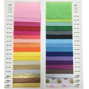 17 г цветная бумажная салфетка MF цветная оберточная бумага для фруктов и цветов 50*75 см - Product Image 5