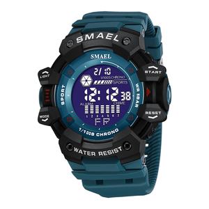 Reloj de Pulsera para Hombre Smael 8050 al por Mayor en Japón, Reloj Digital Personalizado de Moda en Negro para Hombre - Product Image 2