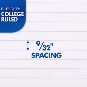 Suministros de papelería para oficina y escuela, promoción de regalo, 50 hojas, carpeta de anillas de 6 agujeros, cuaderno, recarga de hojas sueltas, papel de relleno - Product Image 6