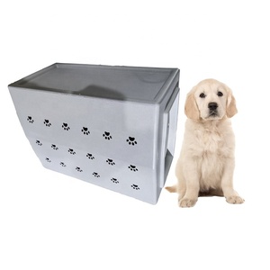 ODM OEM 塑料工厂定制旋转成型 LDPE 旋转成型环保户外用宠物笼坚固大型狗舍 - Product Image 2