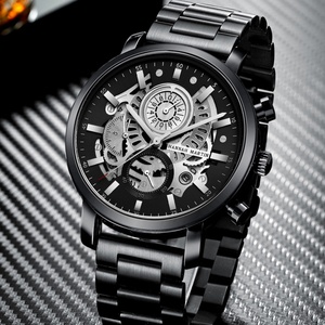 Nuevo Reloj de Hombre HM1094 de Marca, Alta Calidad, Estilo Ejecutivo y Casual, Calendario Hueco, Cuarzo, Correa de Acero Inoxidable y Aleación - Product Image 6